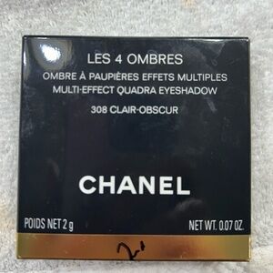 NIB Chanel Les 4 Ombres Eyeshadow Quad 308 Clair-Obscur